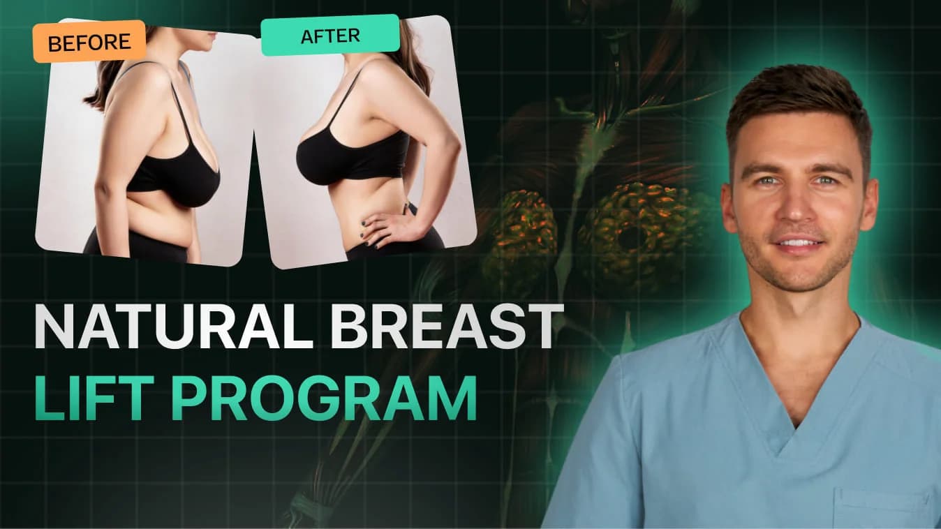 Lift and support your breasts naturally in just 20 minutes a day