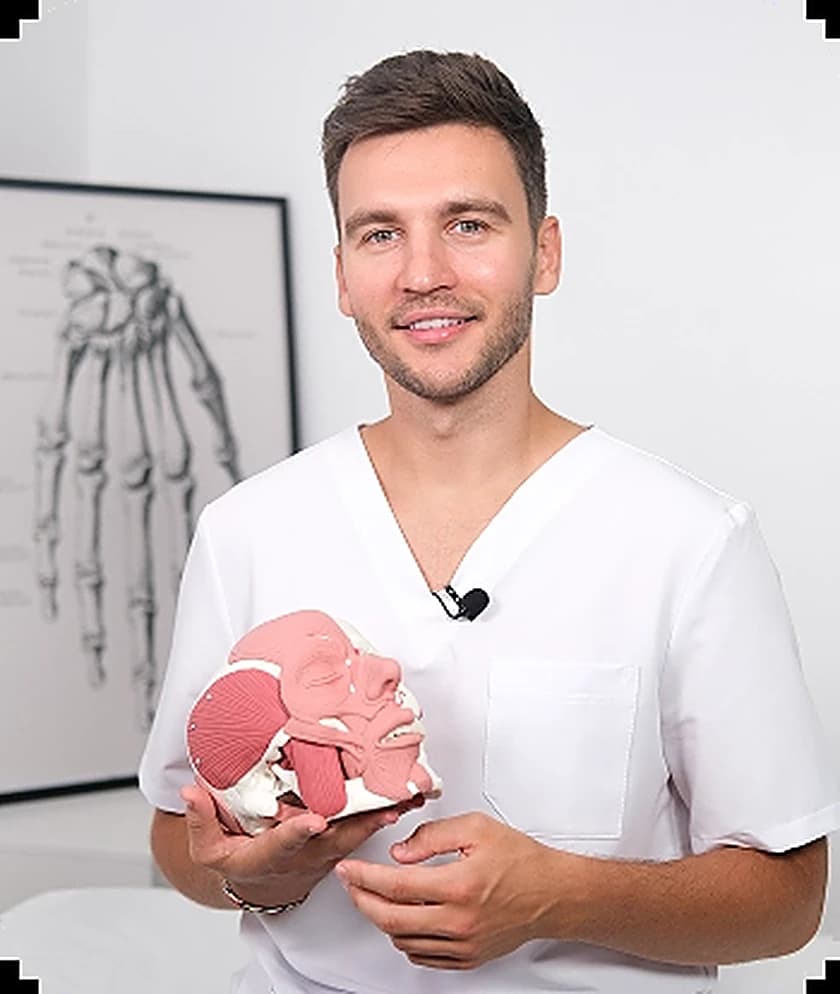 Dr. Ales Ulishchenko — osteopath, author of the Smile Lines Reduction Program