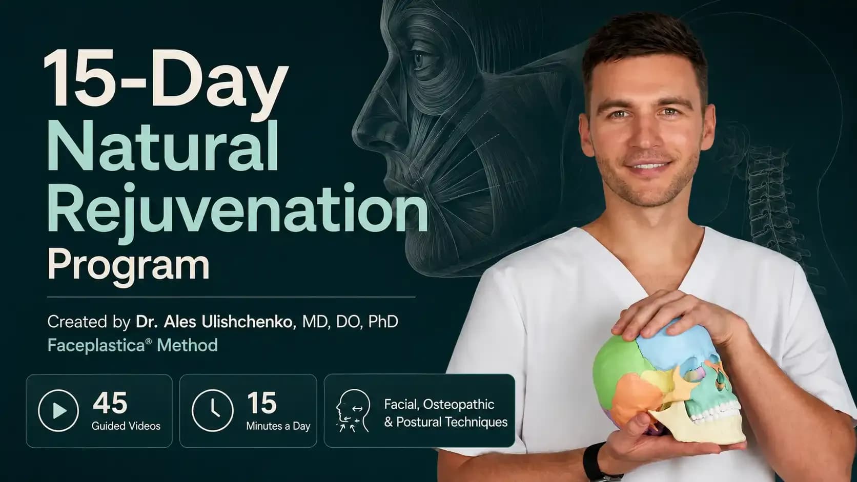 15-Day Structural Rejuvenation Training with Dr. Ales Ulishchenko — Faceplastica® Method