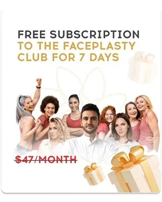 Free subscription to the MindBodyFace Membership for 7 days — $47/month