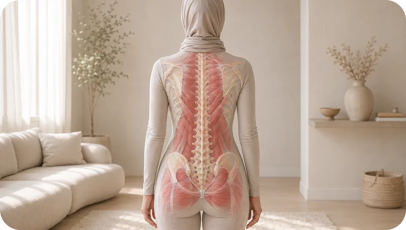 القوام والمحاذاة