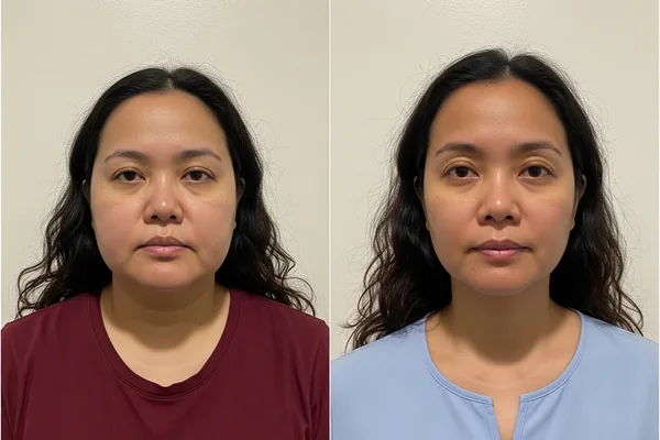 Before and after result 4