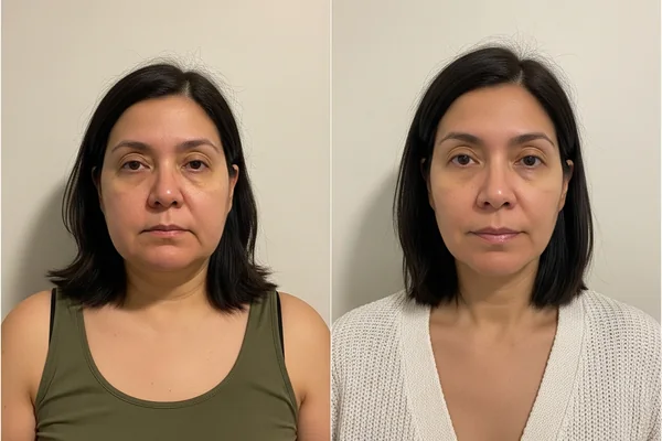 Before and after result 6